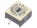 Encoding switch; HEX/BCD; Pos: 16; SMD; Rcont max: 100mΩ; P60 PTR HARTMANN P60ASMT103H