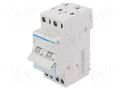 Module: toggle switch; Poles: 2; 230VAC; 40A; IP20; Stabl.pos: 3 HAGER SFT240