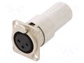 Socket; straight NEUTRIK NTR-NA3FDM