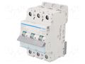Circuit breaker; 230/400VAC; Inom: 25A; Poles: 3; Charact: C; 10kA HAGER NCN325