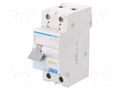 RCBO breaker; Inom: 20A; Ires: 30mA; Max surge current: 250A; IP20 HAGER ADC920D