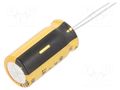 Capacitor: electrolytic; THT; 470uF; 50VDC; Ø12.5x25mm; ±20%; 5000h SAMWHA WT1H477M12025PL