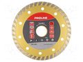 Cutting diamond wheel; Ø: 125mm; Øhole: 22.23mm; Disc thick: 2.4mm PROLINE PRE-88102