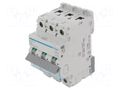 Circuit breaker; 230/400VAC; Inom: 16A; Poles: 3; Charact: D; 10kA HAGER NDN316