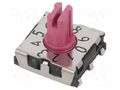 Encoding switch; DEC/BCD; Pos: 10; SMD; Rcont max: 80mΩ; 7x7x2.5mm PTR HARTMANN P25SMJ801H
