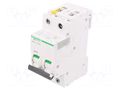 Circuit breaker; 400VAC; Inom: 10A; Poles: 2; Charact: D; 6kA; IP20 SCHNEIDER ELECTRIC A9F05210