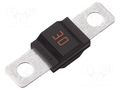 Fuse: fuse; 30A; 32VDC; automotive; 41mm; M5 screw; MIDI; copper LITTELFUSE 0498030.H