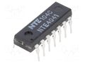 IC: digital; buffer; combination; Ch: 4; CMOS; THT; DIP14; 3÷18VDC NTE Electronics NTE4041