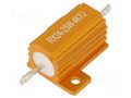 Resistor: wire-wound; with heatsink; 4.7kΩ; 25W; ±5%; 30ppm/°C SR PASSIVES AHP25W-4K7J