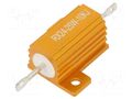 Resistor: wire-wound; with heatsink; 10kΩ; 25W; ±5%; 30ppm/°C SR PASSIVES AHP25W-10KJ