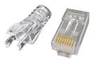 RJ45 CONNECTOR, PLUG, 8P8C, 1PORT, CRIMP SS-39500-005