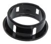 KNOCKOUT BUSHING, POLYCARBONATE, 22.23MM, BLACK 3210