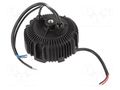 Power supply: switching; LED; 97.2W; 21.6÷36VDC; 1620÷2700mA; IP65 MEAN WELL HBG-100-36AB