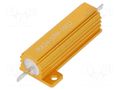 Resistor: wire-wound; with heatsink; 10Ω; 50W; ±5%; 50ppm/°C SR PASSIVES AHP50W-10RJ