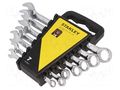 Wrench-set; combination spanner; 7pcs. STANLEY STL-STMT82842-0