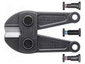 Blade; Equipment: complete blade with screws KNIPEX KNP.7179760