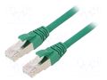 Patch cord; ETHERLINE® Cat.6a,S/FTP; Cat: 6a; stranded; Cu; 0.5m LAPP ETH-24441347