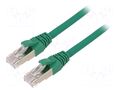 Patch cord; ETHERLINE® Cat.6a,S/FTP; Cat: 6a; stranded; Cu; 0.25m LAPP ETH-24441346