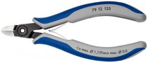 KNIPEX 79 12 125 Precision Electronics Diagonal Cutter with multi-component handles burnished 125 mm 79 12 125