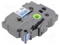 Tape; 18mm; 8m; blue; Character colour: black; laminated,glued BROTHER BR-TZE541
