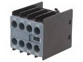 Auxiliary contacts; Size: S0,S00,S2; Leads: screw terminals SIEMENS 3RH2911-1FC22