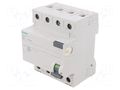 RCD breaker; Inom: 40A; Ires: 30mA; Poles: 3+N; 230/400VAC; IP20 SIEMENS 5SV4344-0