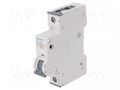Circuit breaker; 230/400VAC; Inom: 25A; Poles: 1; Charact: C; 10kA SIEMENS 5SY4125-7