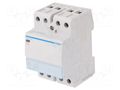 Contactor: 3-pole installation; 40A; 230VAC; NO x3; ESC; -10÷50°C HAGER ESC340
