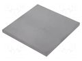 Plate; 100x100x6mm; 3.7kW; FPL; -40÷125°C KEMET FPL100/100/6-BH1T