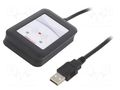RFID reader; 4.3÷5.5V; USB; antenna; Range: 100mm; 88x56x18.5mm ELATEC T4BT-FB2BEL6-P