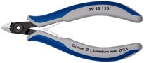 KNIPEX 79 22 120 Precision Electronics Diagonal Cutter with multi-component handles burnished 120 mm 79 22 120 4003773061427