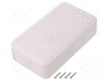 Enclosure: multipurpose; X: 76mm; Y: 135mm; Z: 35mm; LC; ABS; white TAKACHI TKC-LC135H-M2-W