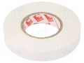 Tape: electrical insulating; W: 12mm; L: 25m; Thk: 0.13mm; white SCAPA SCAPA-2702A-12/25W