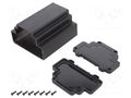 Enclosure: for DIN rail mounting; Y: 98.3mm; X: 113.3mm; Z: 69mm GAINTA ALUD6MG-PBK-V0
