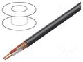 Wire: microphone cable; BiTsound®; 2x0.23mm2; black; OFC; -30÷70°C BITNER BITNER-LP0208.03
