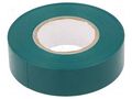Tape: electrical insulating; W: 19mm; L: 20m; Thk: 0.13mm; green SCAPA SCAPA-2701W-19/20G