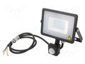 Lamp: LED flood light; 220/240VAC; 20W; cool white; 100°; 6400K V-TAC 3800157631099