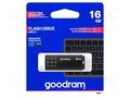 Pendrive; USB 3.0; 16GB; R: 60MB/s; W: 20MB/s; black; USB A GOODRAM UME3-0160K0R11