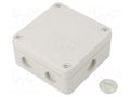 Enclosure: junction box; X: 110mm; Y: 110mm; Z: 51mm; IP67; B 9/T OBO BETTERMANN OBO-2001810