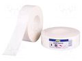 Tape: duct; W: 25mm; L: 50m; Thk: 0.3mm; white; natural caoutchouc HPX HPX-D6000-2550WH