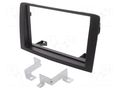 Radio frame; Fiat,Lancia; 2 DIN; black PER.PIC. RAM-40.215.4