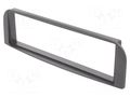 Radio frame; Alfa Romeo; 1 DIN; black PER.PIC. RAM-40.113.3