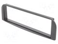 Radio frame; Alfa Romeo; 1 DIN; black PER.PIC. RAM-40.113.3