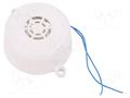 Sound transducer: piezo signaller; 3.5kHz; Sound level: 110dB MPM PCA-4B