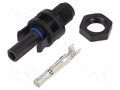 Connector: solar; socket; female; SOLARLOK; for panel mounting TE Connectivity 1971920-1
