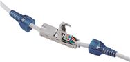 Toolless Cable Connector CAT 6A, STP Shielded - for IDC connection (toolless) 79579
