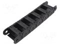 Cable chain; 2450; Bend.rad: 175mm; L: 1012mm; Int.height: 25mm IGUS 2450.07.175.0
