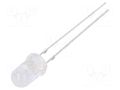 LED; yellow; 5mm; 4200÷5800mcd; 100°; Front: convex; 1.8÷2.6VDC OPTOSUPPLY OS5YAA51A5A