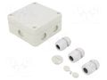 Enclosure: junction box; X: 110mm; Y: 110mm; Z: 51mm; IP67; B 9/T OBO BETTERMANN OBO-2001829