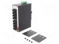 Switch Ethernet; unmanaged; Number of ports: 16; 12÷48VDC; RJ45 Comparta ETU-1600